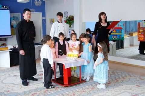 Сюрприз от профессиональных поваров и замечательных пап Шехтера В.В. и Литовченко Д.А.